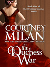 Cover image for The Duchess War